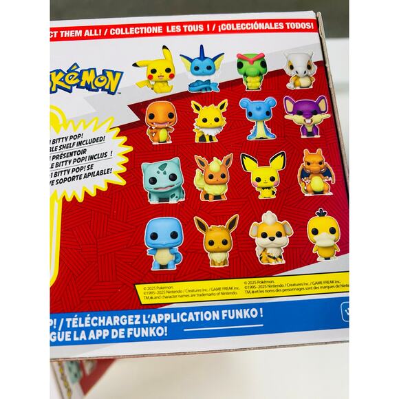 Funko Bitty POP Pokemon 4pk Flareon Bulbasaur Charizard Pichu - Picture 3 of 3